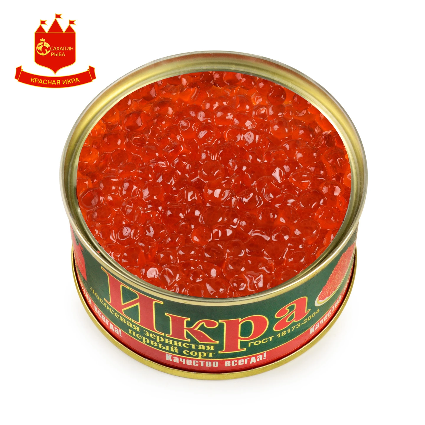 Икра лососевая (кета) 140 гр.