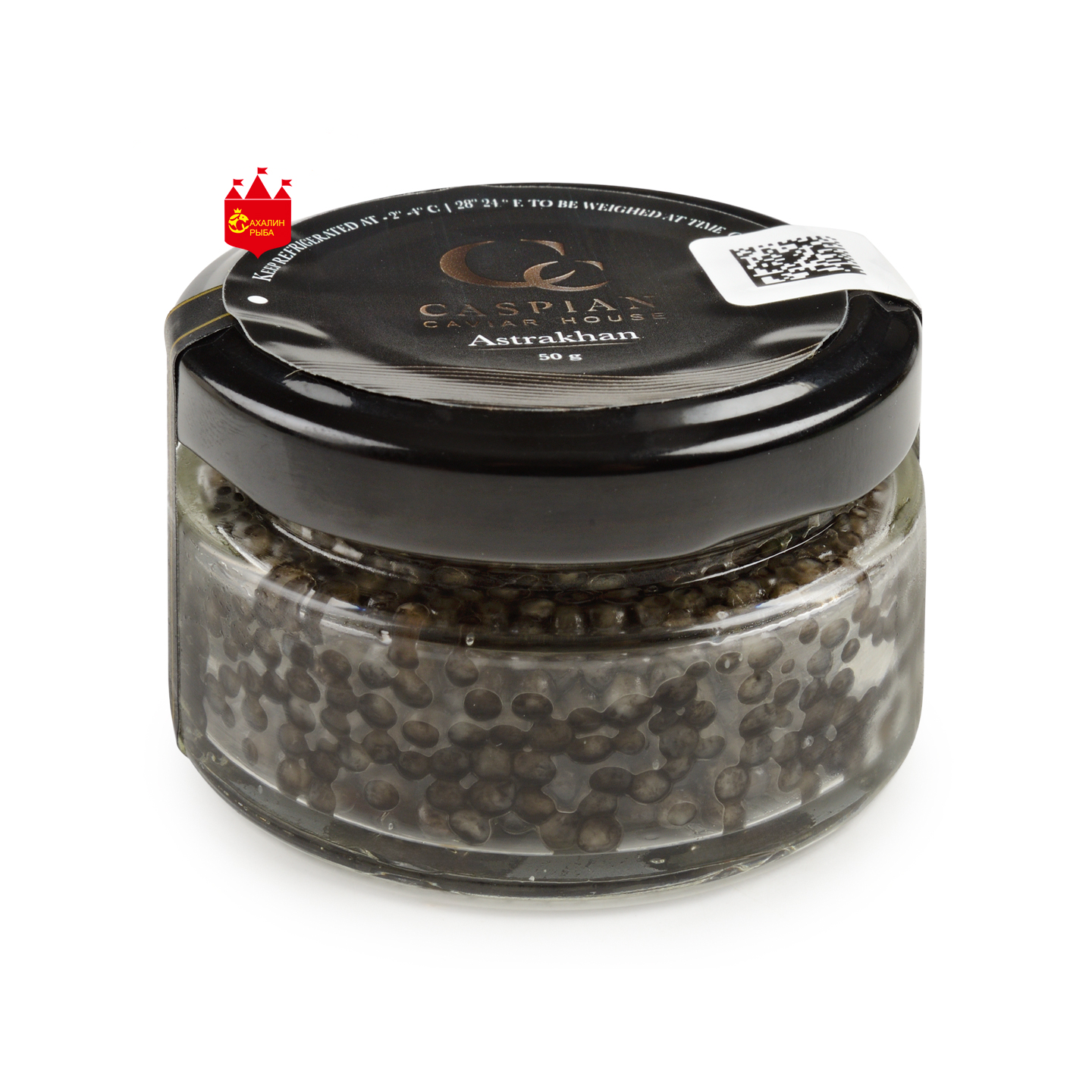 Икрa русского осетра 100 гр.