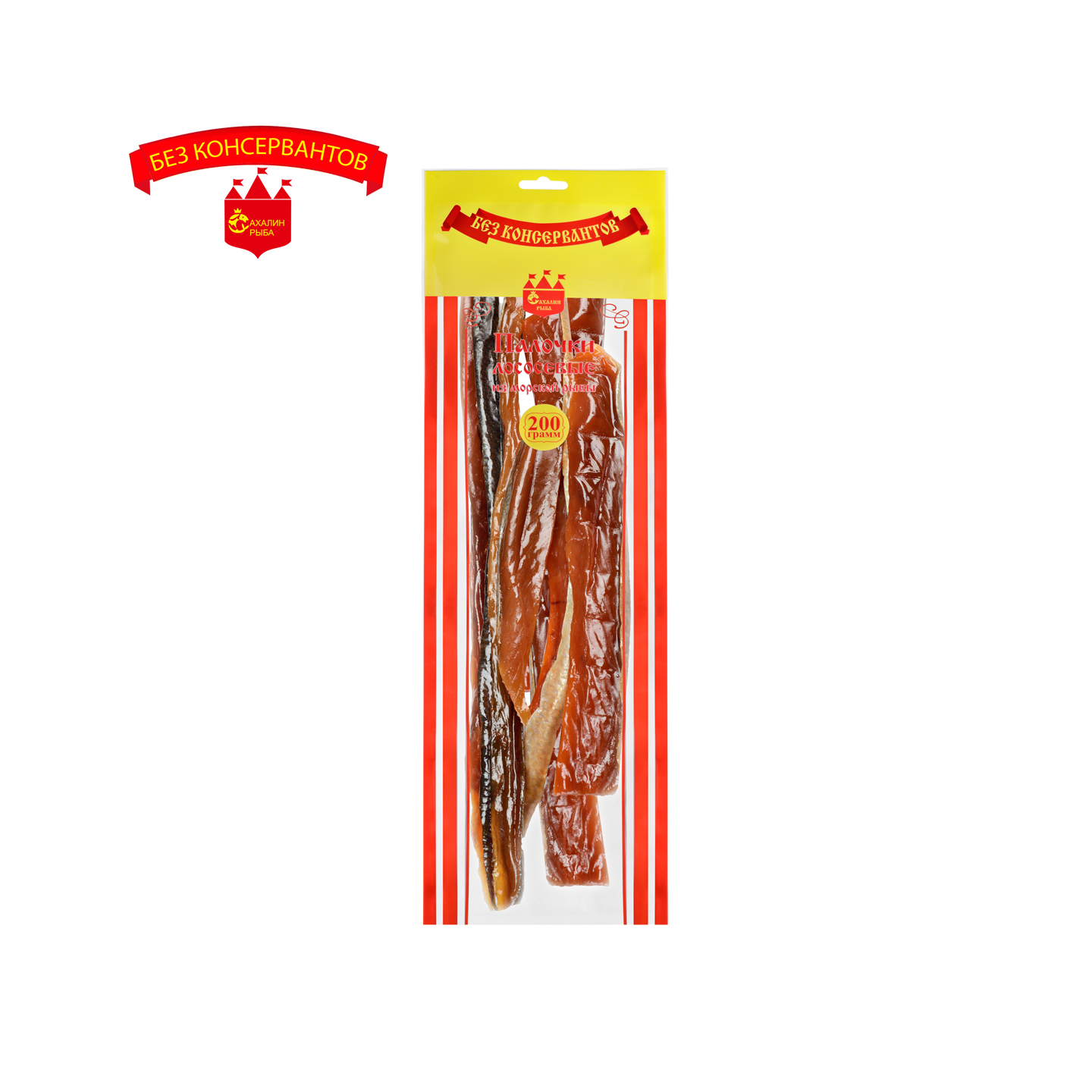 Палочки кеты вяленые 200 гр.