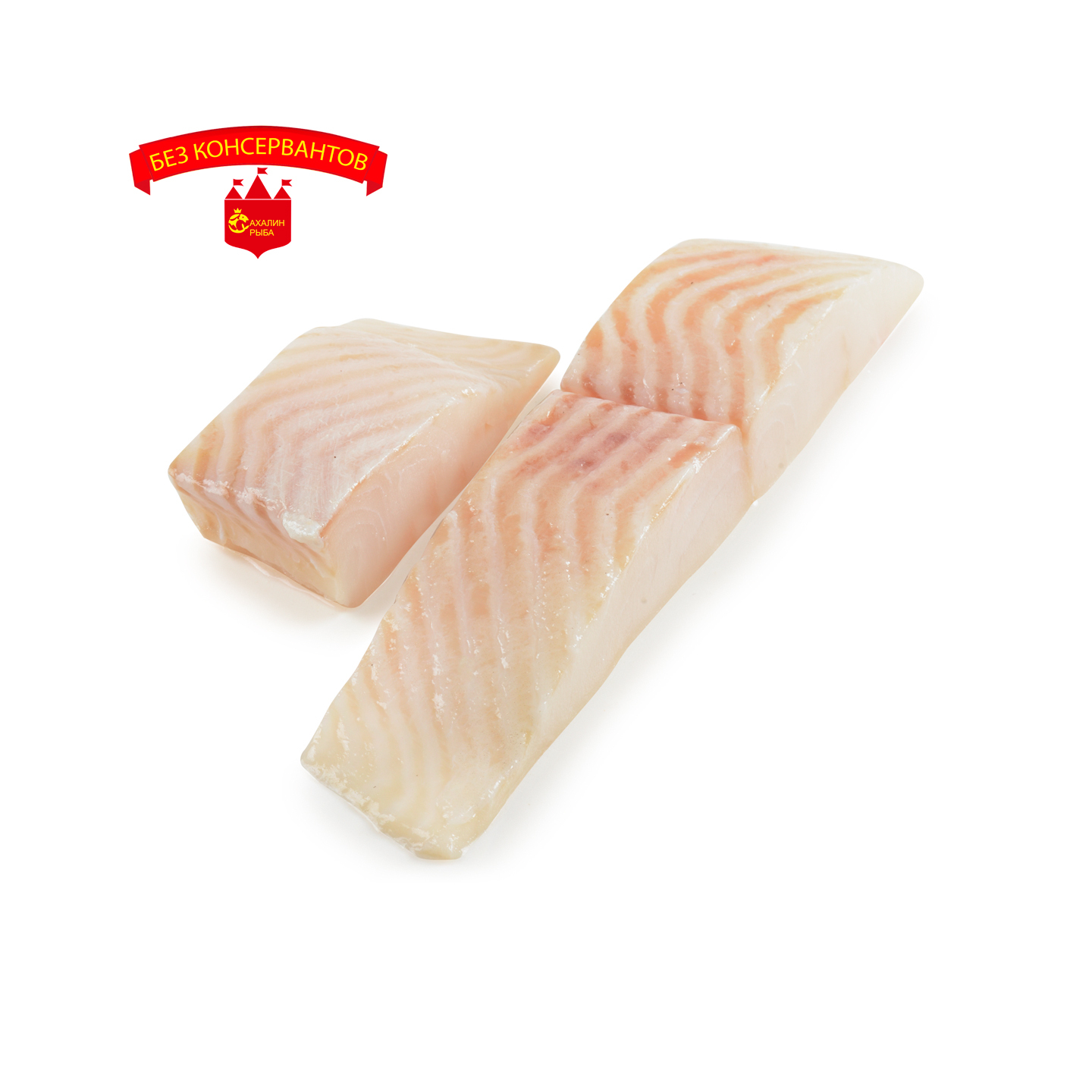 Филе палтуса без кожи с/м 300 гр.