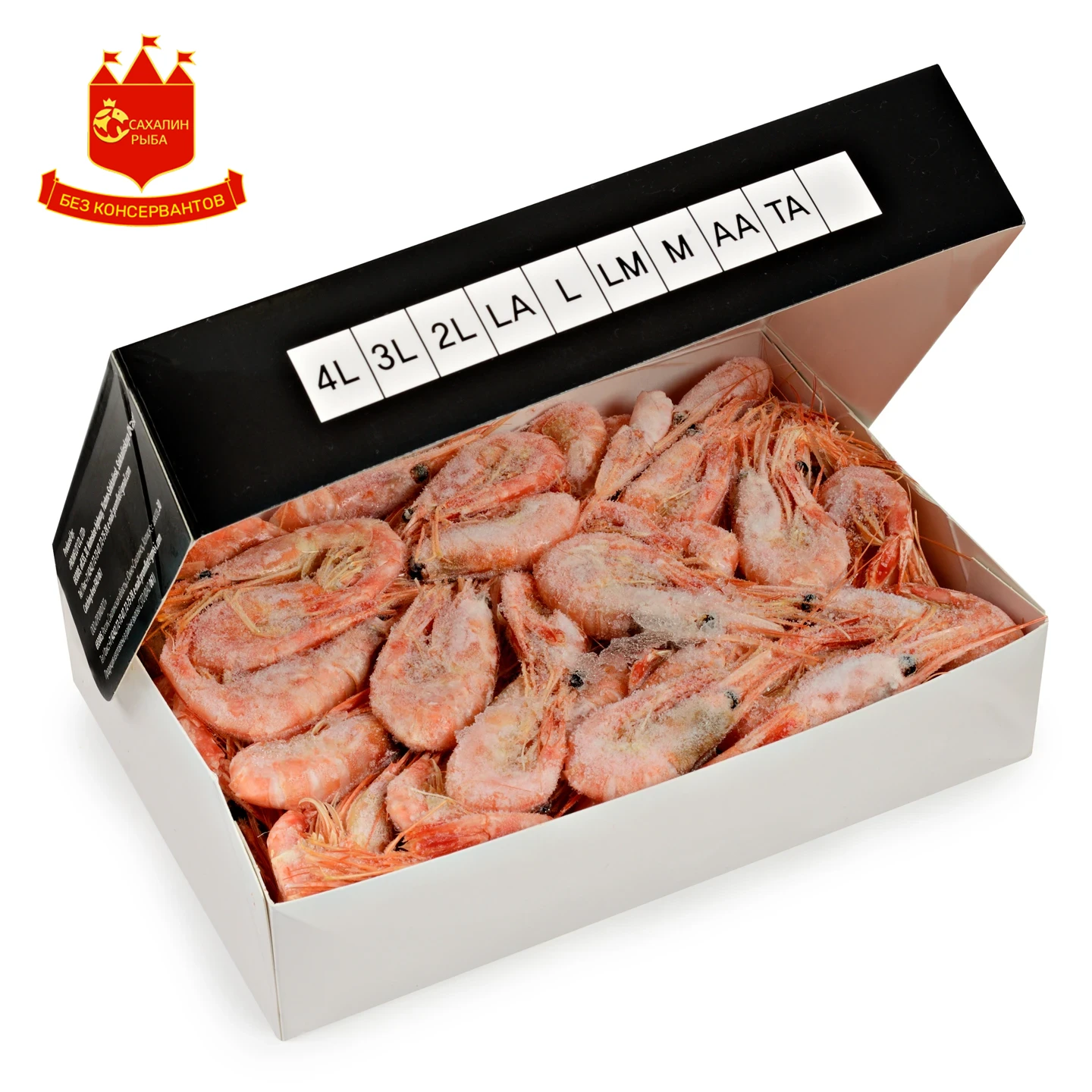 Креветки северные 70/90 в/м 1 кг.