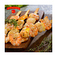 Шашлык из креветки и гребешка 350 гр.