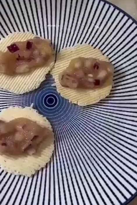 Закуска из минтаевой икры