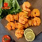 Шашлык из креветки и гребешка 300 гр.